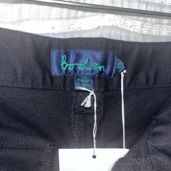 NWT Boden Midnight Black Trousers - Picture 2 of 3